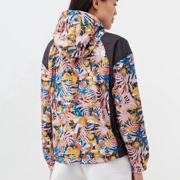 The North Face Hydrenaline 2000 WindWall Print Hooded Wind Jacket Women’s XS NWT - Picture 4 of 12